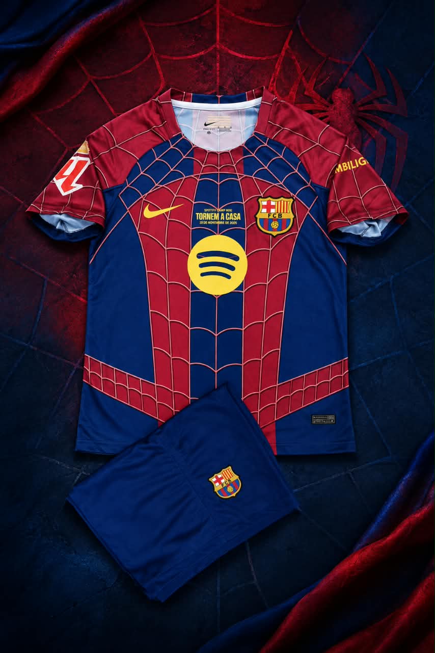Barcelona X Spiderman Concept Set Version